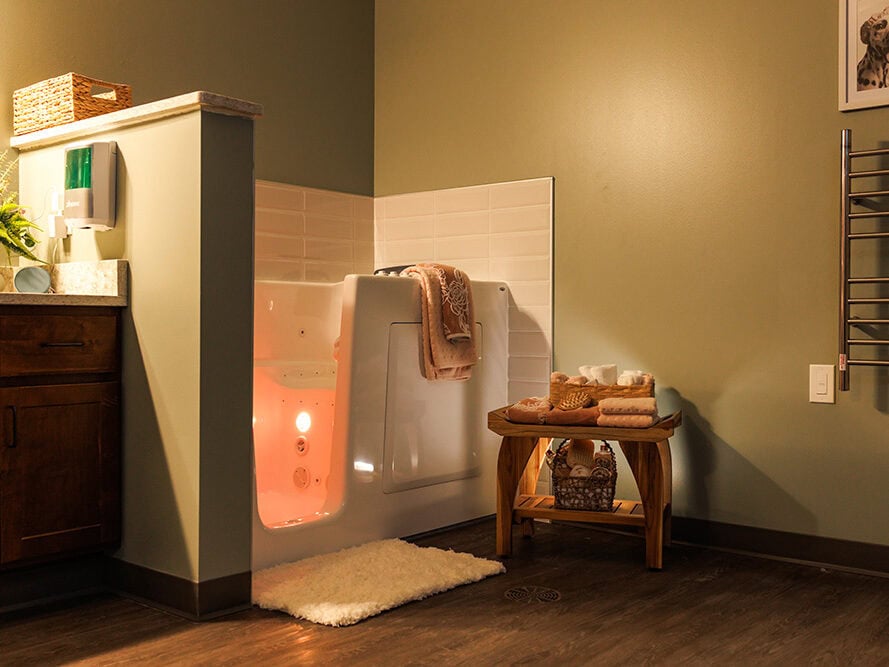 Bathtique walk-in tub