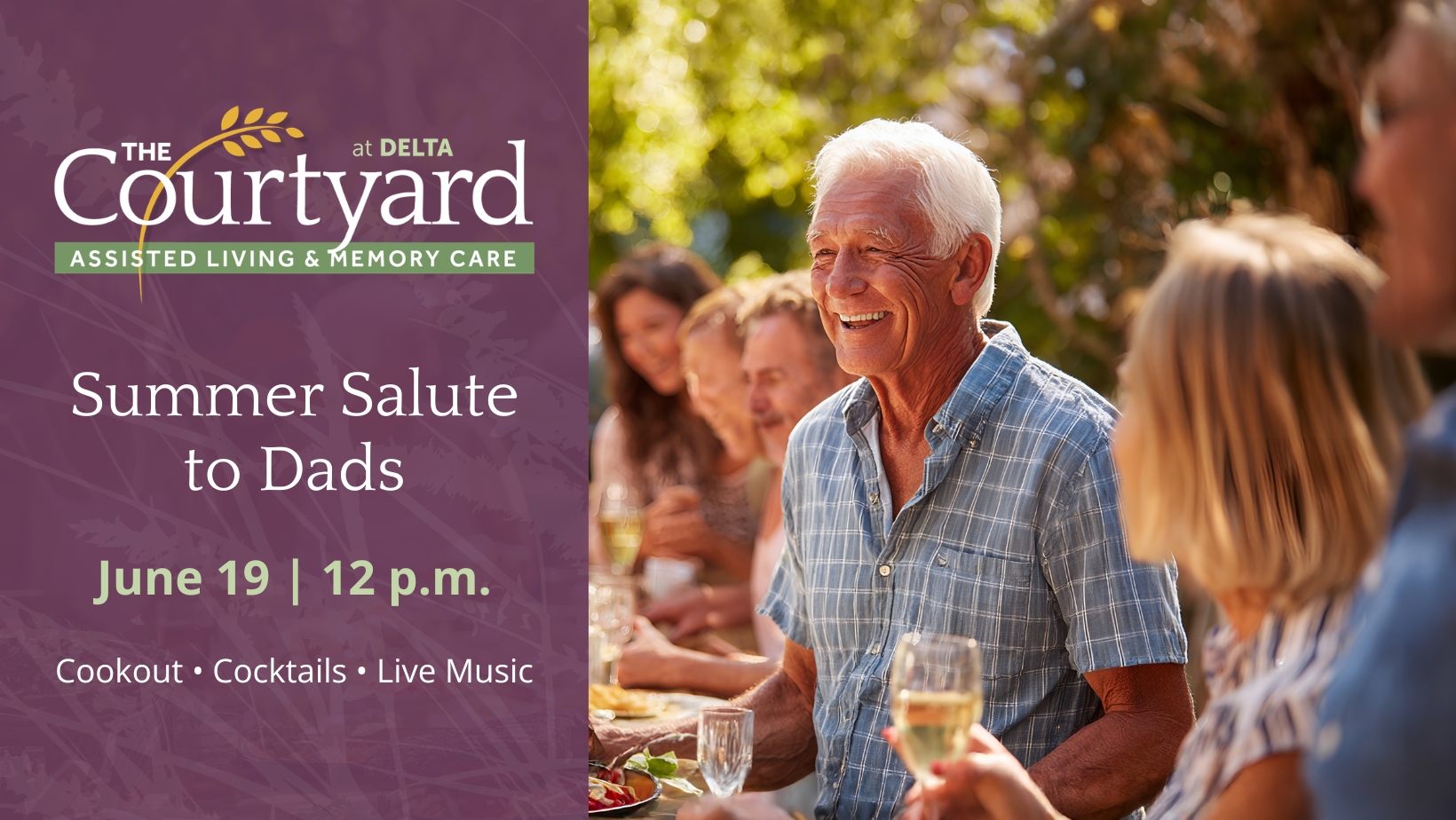 Encore the Courtyard at Delta | Summer Salute to Dads Encore the Courtyard at Delta | Summer Salute to Dads