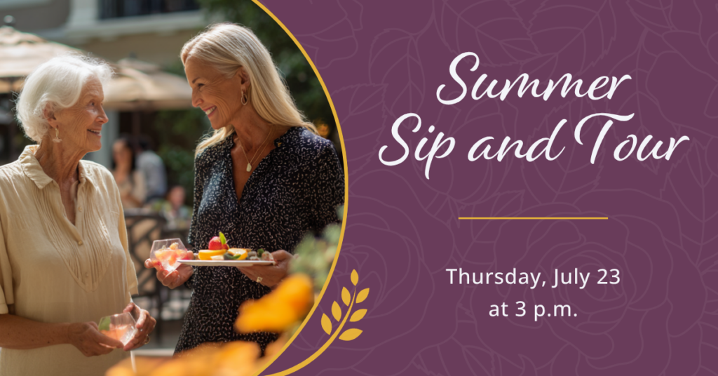 Encore Courtyard at Delta | Summer Sip and Tour